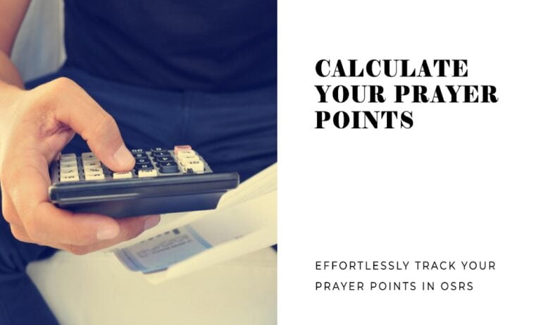 osrs prayer calc